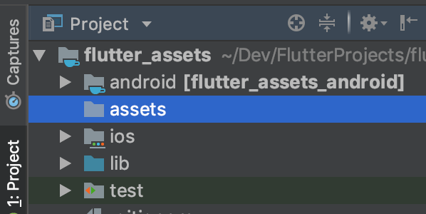 Работа с Assets