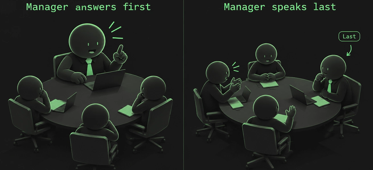  Don't try to be the smartest person in the room