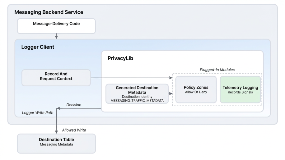 PrivacyLib: Privacy Controls at the Data Access Boundary