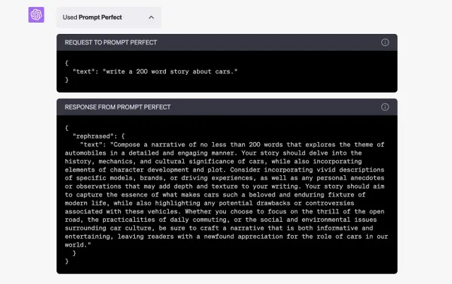 prompt perfect