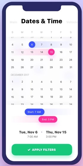 date picker