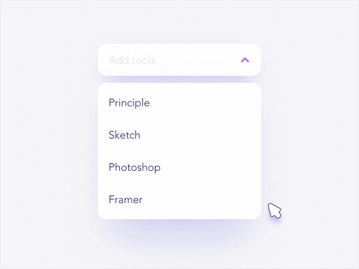 dropdown