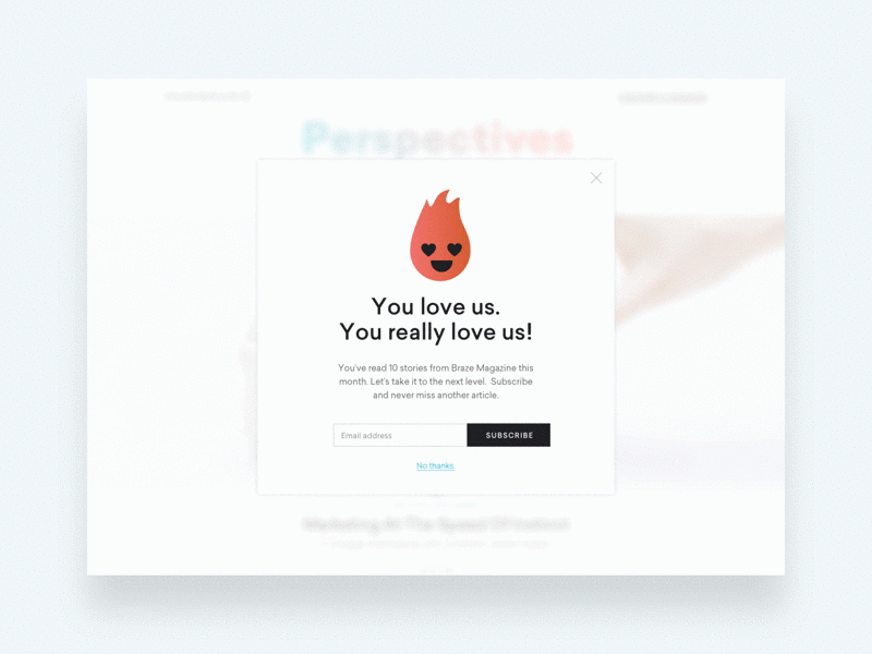 popup
