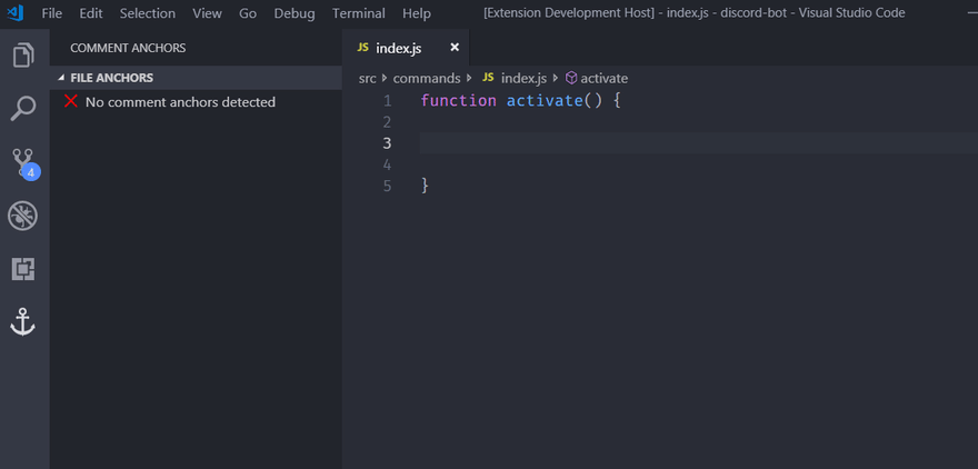 ancors vscode