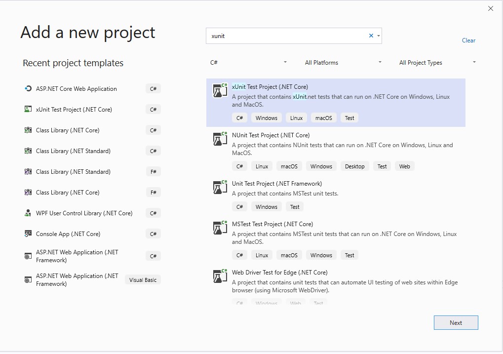 test project