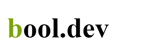 bool.dev