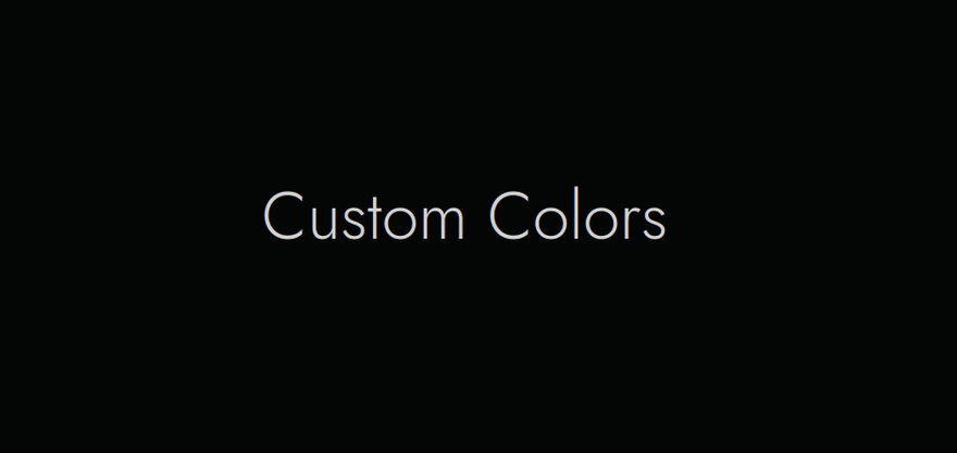 caret color