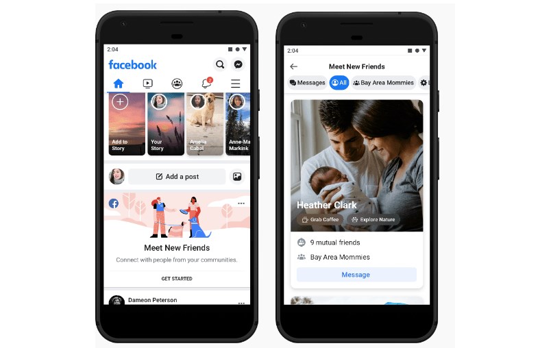 fb app redisign