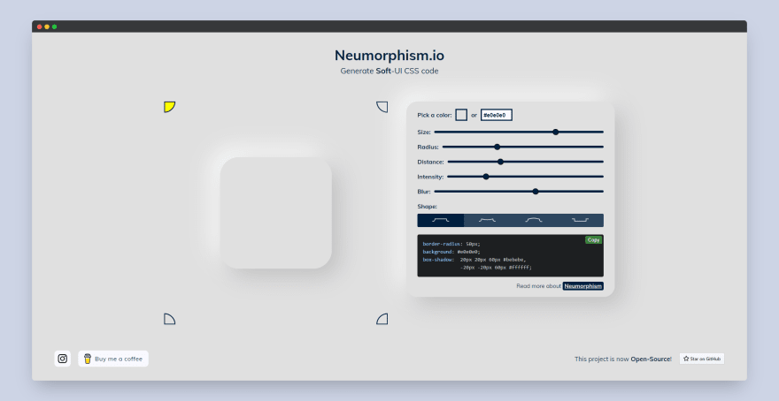 Neumorphism.io