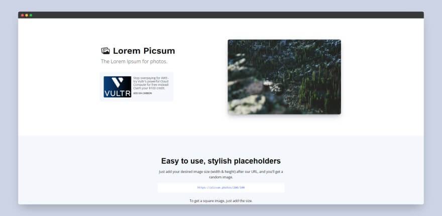Lorem Picsum