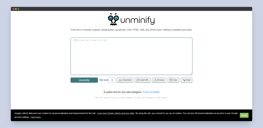 Unminify