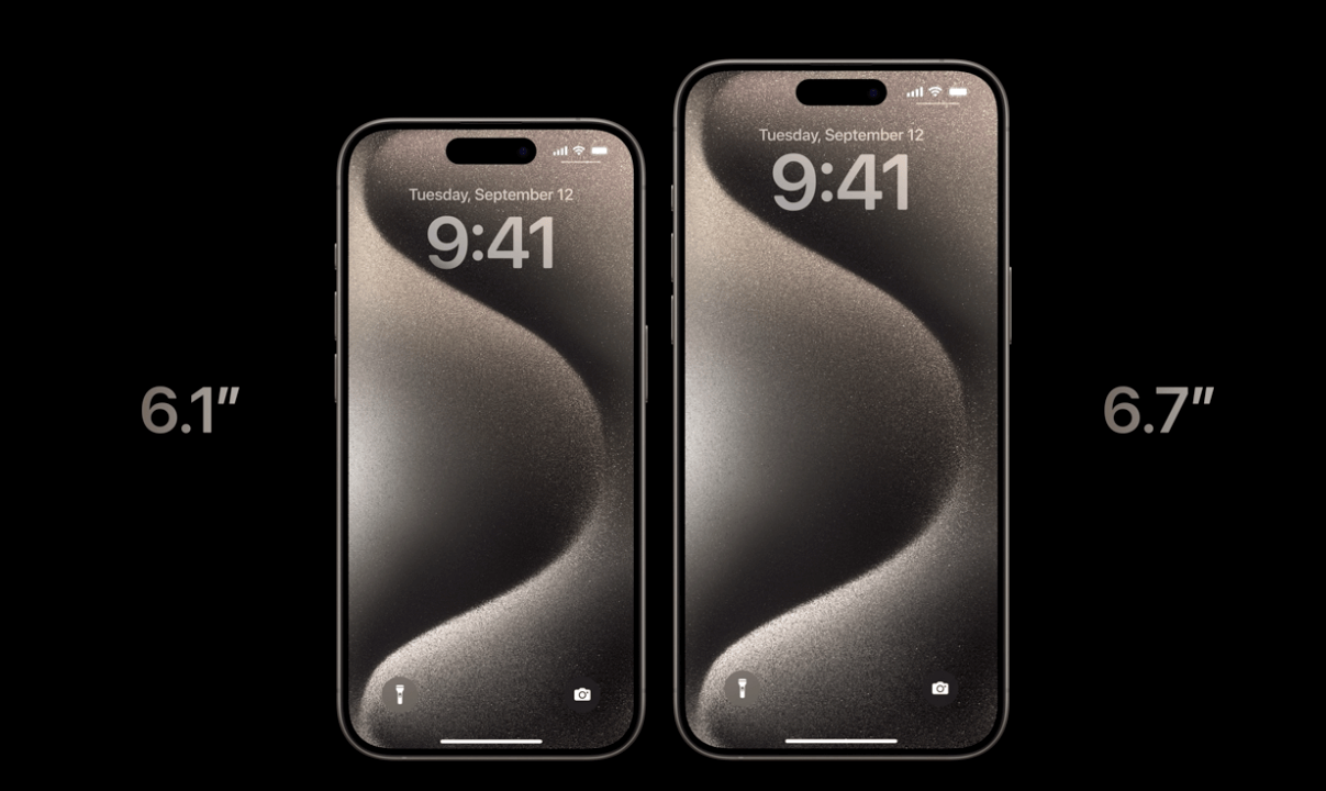 размеры iphone 15 pro