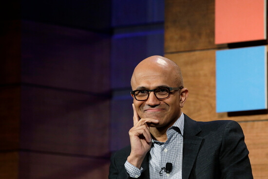 Сатья Наделла, Microsoft
