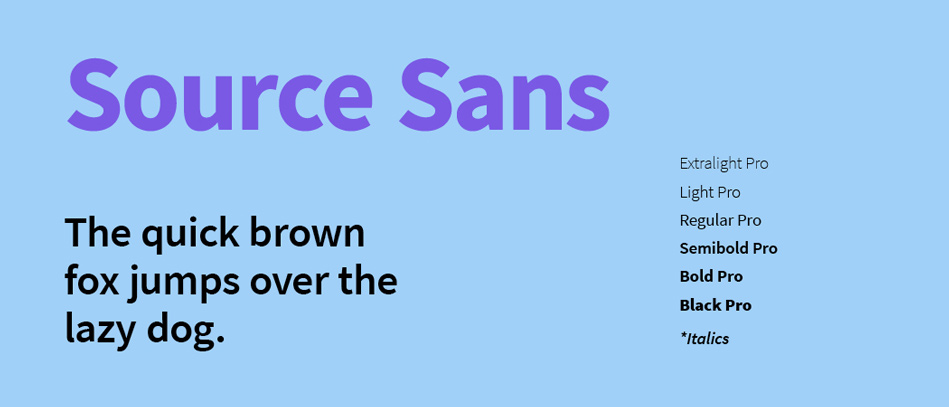 Source Sans Pro