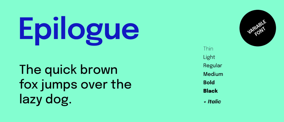 Epilogue