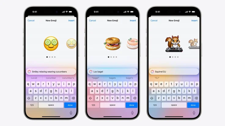 promt emodji ios 18