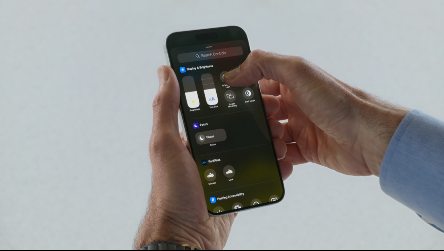 apple control pane