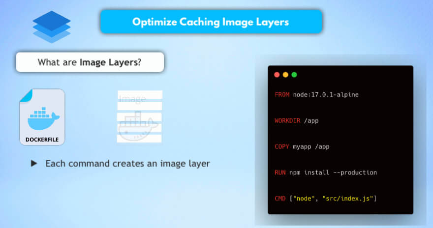 Оптимизация кэширования для image слоев при image build